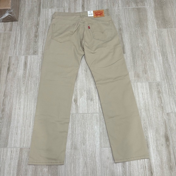 Levi’s men’s 32x32 505 regular beige pants - Picture 7 of 8
